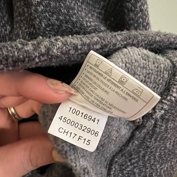 Ariat Contender Equestrian Fleece Asymmetrical Zip Up Women Size Large Gray - Picture 8 of 8